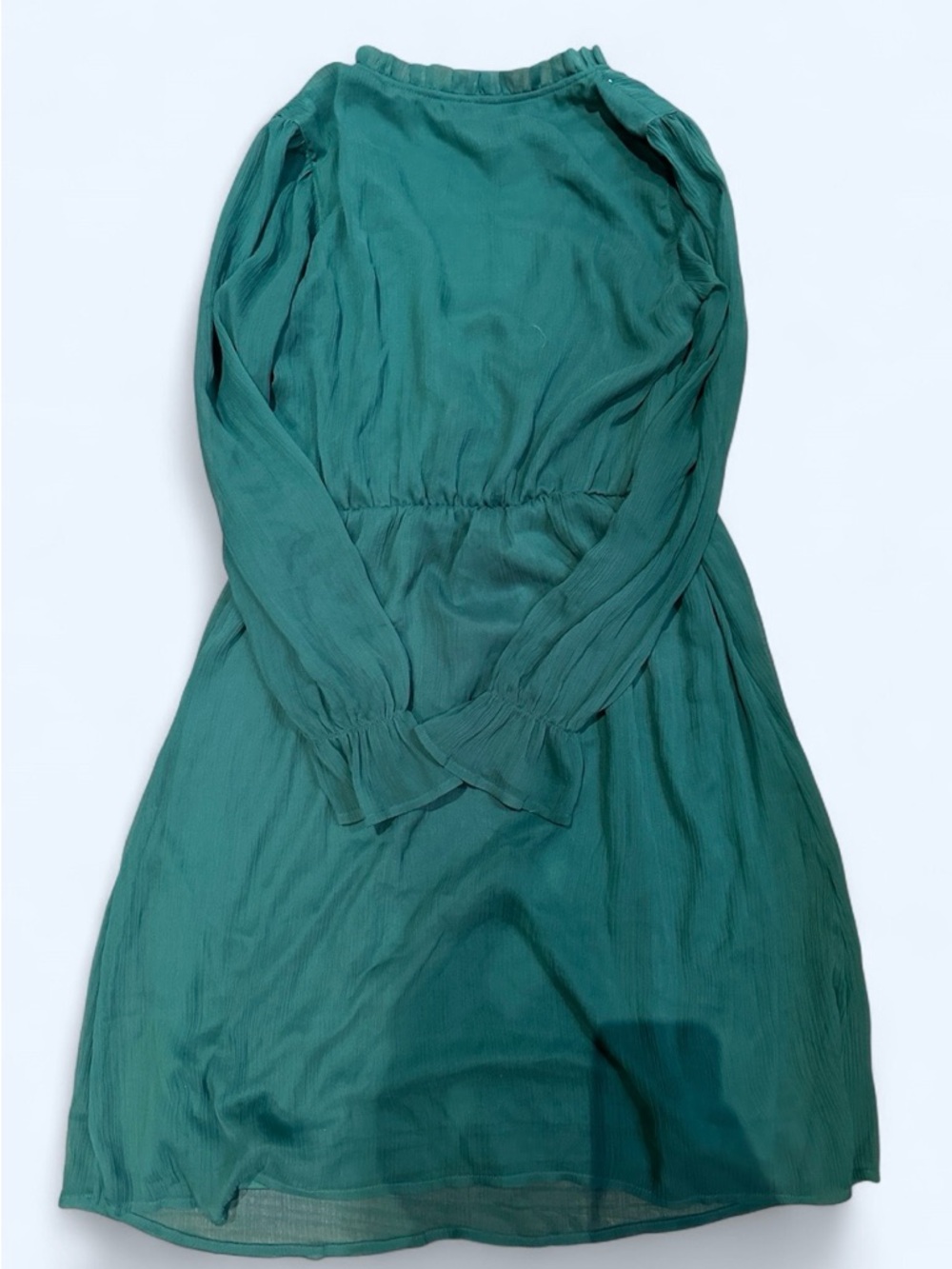 Vero Moda Long Sleeve Ruffle-Neck Dress - Picture 3 of 3